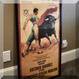 A04b. Second Plaza De Toros De Ronda bull fight poster. 41”h x23”w - $85 each 